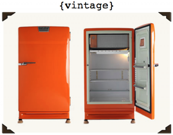 geladeira vintage ge reformada