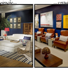 Azul marinho na decoração